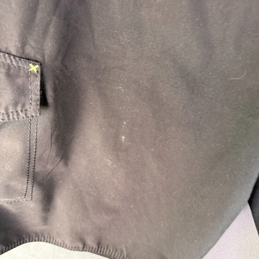 Y2K Quicksilver Board‎ Shorts Black 36 Surfing Swim Embroidered